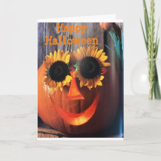 TARJETA ECHAS DE MENOS ***TE AMO** FELIZ/DIVERTIDO HALLOWE (Anverso)