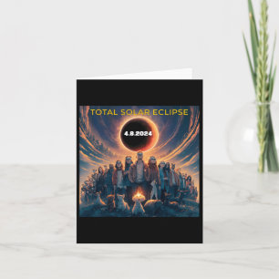 Tarjeta Eclipse Gles Total Eclipse Solar 2024