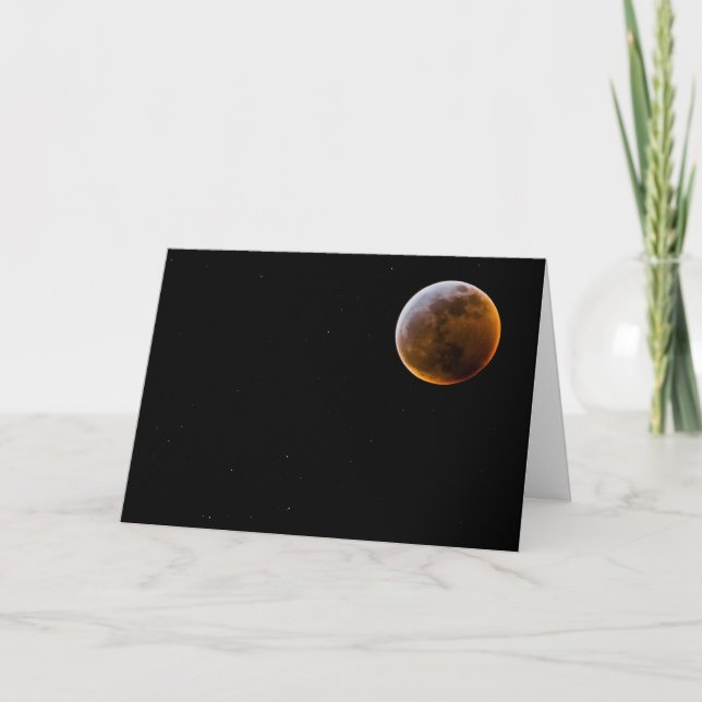Tarjeta Eclipse Lunar (Anverso)