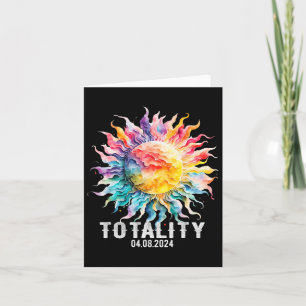 Tarjeta Eclipse solar