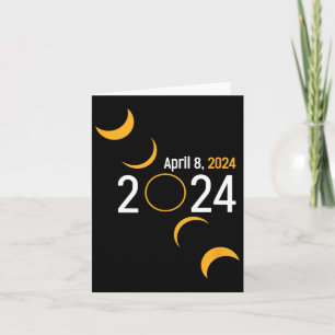 Tarjeta Eclipse solar 2024