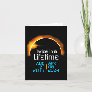Tarjeta Eclipse Solar 2024 Niño Pequeño Eclipse Solar