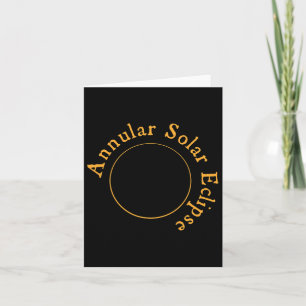Tarjeta Eclipse solar anual
