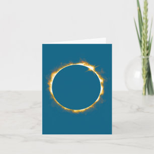 Tarjeta Eclipse solar gráfico 21 de agosto de 2017