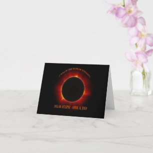 Tarjeta Eclipse solar total