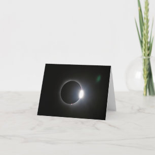 Tarjeta Eclipse solar total 8 de abril de 2024