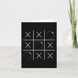Tarjeta Eclipse solar total Tic Tac Toe 04 08 2024 Boys Gi