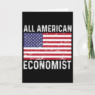 Tarjeta Economista Economía 4to Cuarto De Julio Todo Ameri
