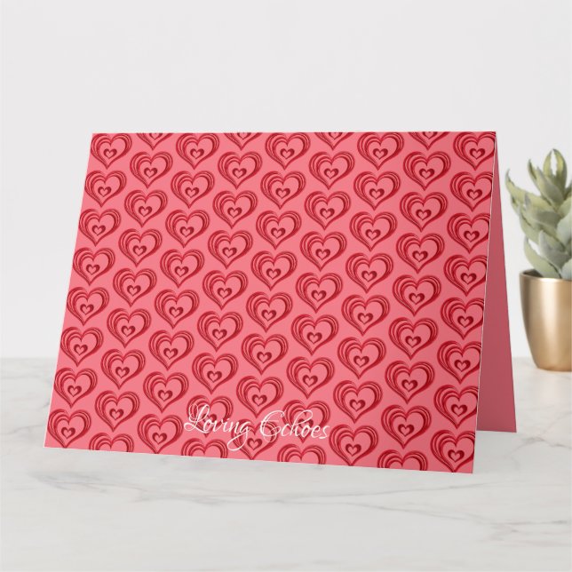 Tarjeta Ecos amorosos (Planta pequeña)