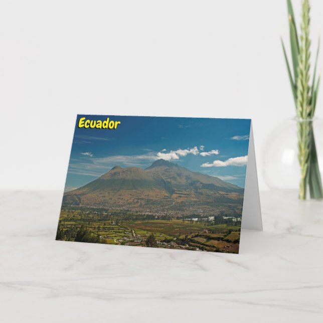Tarjeta Ecuador (Anverso)