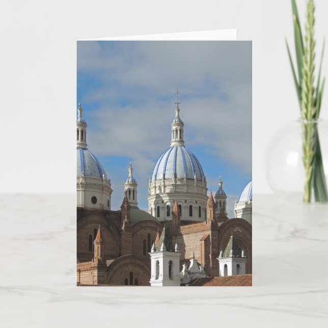 Tarjeta Ecuador - catedral de la Inmaculada Concepción (Anverso)