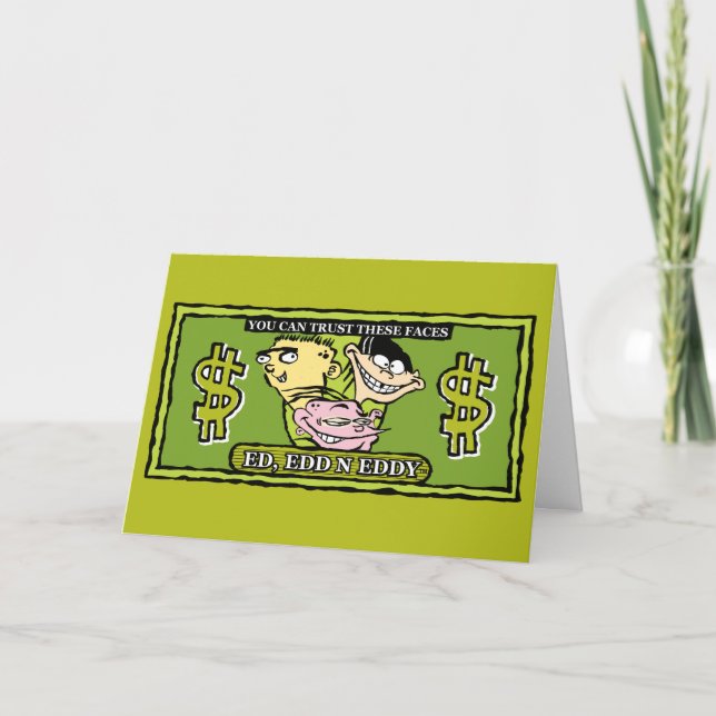 Tarjeta Ed, Edd, y Eddy Dollar Bill (Anverso)