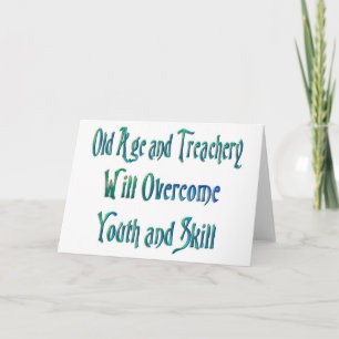 Tarjeta Edad y traición