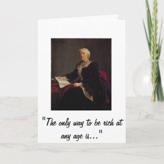 Tarjeta Edad y vida libre de deuda