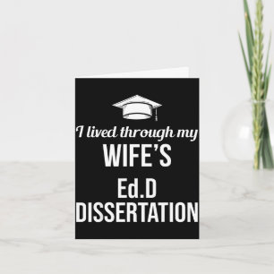 Tarjeta Edd doctor en educación edd esposa doctorado