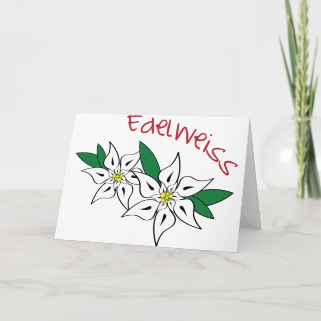 Tarjeta Edelweiss (Anverso)