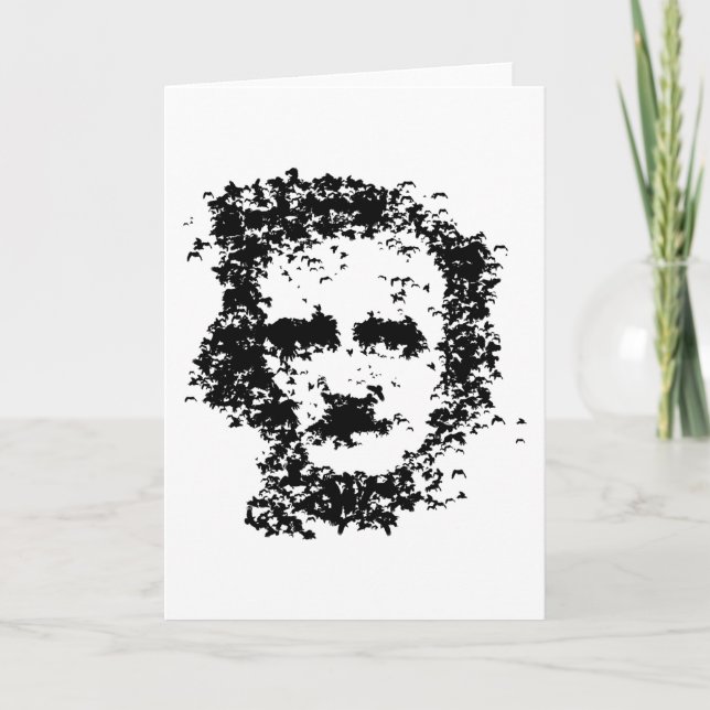 Tarjeta Edgar Allan Poe (Anverso)