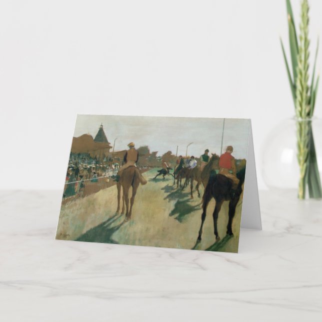 Tarjeta Edgar Degas (Anverso)