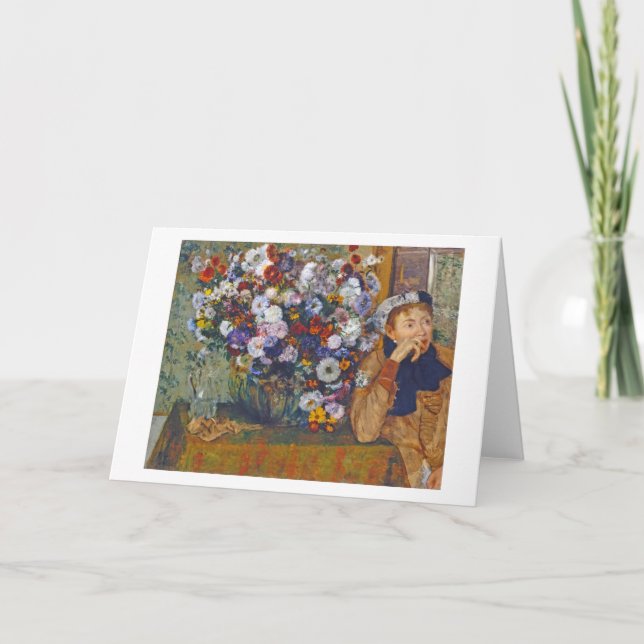 Tarjeta Edgar Degas (Anverso)