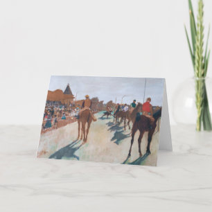 Tarjeta Edgar Degas - La Parada