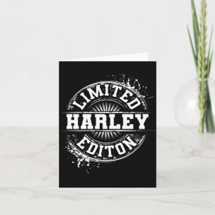 Tarjeta Edición de mentira de Harley divertida broma nombr