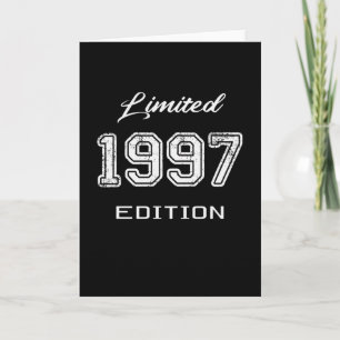 Tarjeta Edición limitada de 1997 - Magnífico regalo de cum
