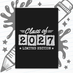 Tarjeta Edición Limitada Graduación Clase Superior 2027