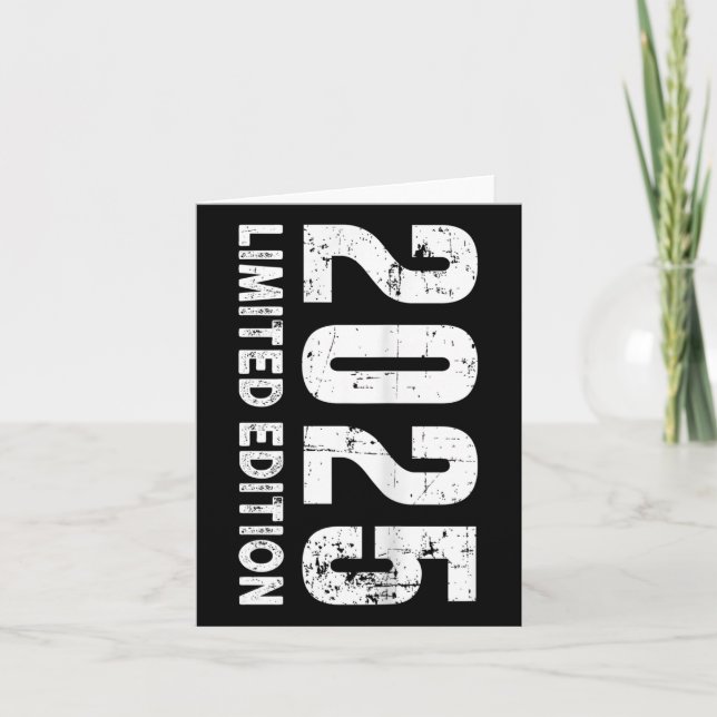 Tarjeta Edición Limitada Y 2025  (Anverso)
