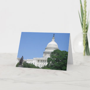 Tarjeta Edificio del Capitolio en Washington DC
