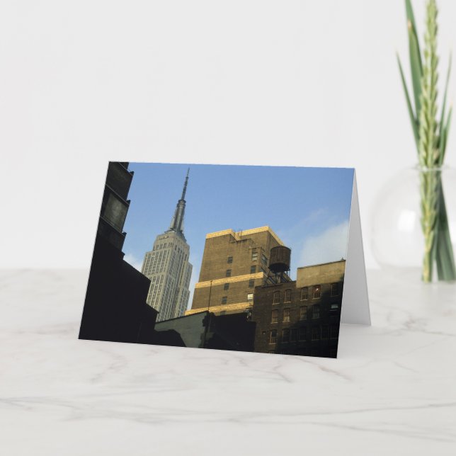 Tarjeta Edificio Empire State (Anverso)