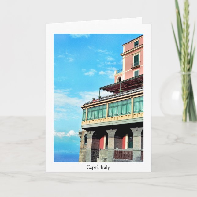 Tarjeta Edificio en el agua (Anverso)