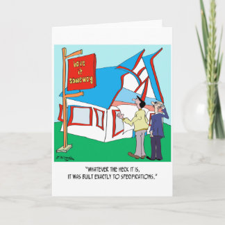 Tarjeta Edificio Personalizado 9233