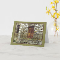 EDIFICIO RÚSTICO DE PIEDRA Y PUERTA/BELLEZA EN COS