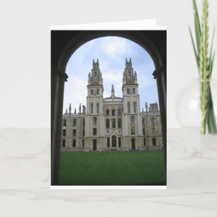 Tarjeta Edificio simétrico en Inglaterra