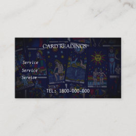 TARJETA EDITABLE DE LECTURA DE TAROTE