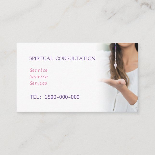 TARJETA EDITABLE DE LECTURA DE TAROTE (Anverso)