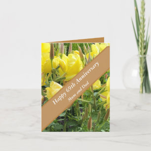 Tarjeta editable del 69° aniversario