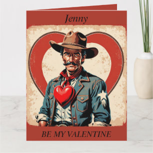 Tarjeta editable del DÍA DE SAN VALENTÍN del vaque