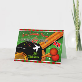 Tarjeta Editable - Estaré en Trinidad y Tobago