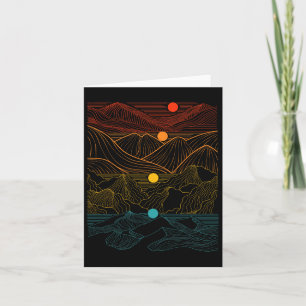 Tarjeta Edm Techno Sun Moon Music Festival Fiesta Dancing