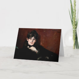 Tarjeta Edouard Manet - Berthe Morisot Reclinando