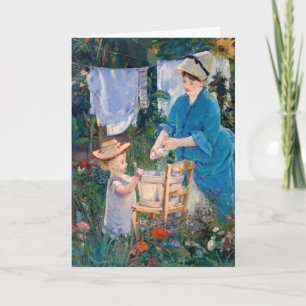 Tarjeta Edouard Manet - Laundry