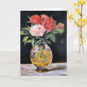 Tarjeta Edouard Manet - Ramo de Flores,