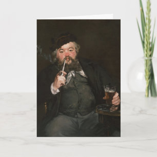 Tarjeta Edouard Manet - Un buen vaso de cerveza / Le bon b