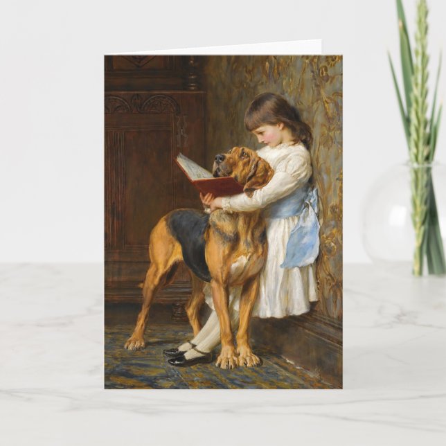 Tarjeta Educación obligatoria | Briton Riviere (Anverso)