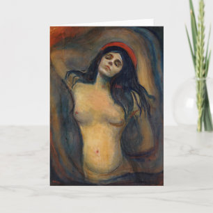 Tarjeta Edvard Munch - Madonna