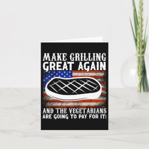 Tarjeta Ee. Uu. Trump Bbq Byrbecus