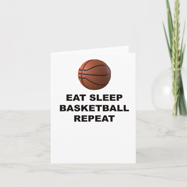 Tarjeta Eee Sleep Basketball Repetir 2 (Anverso)