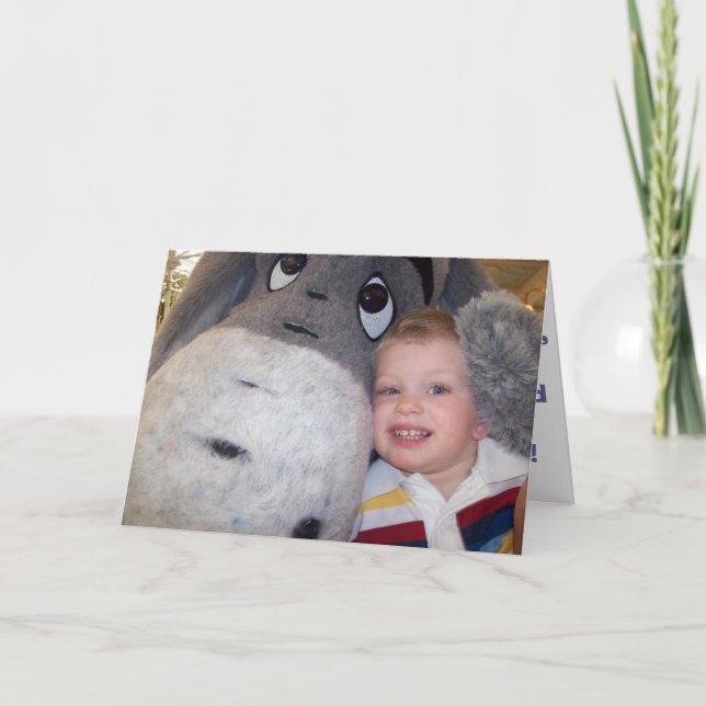 Tarjeta Eeyore (Anverso)