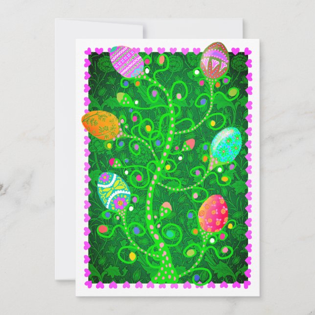 Tarjeta Eggs Perfect Easter Holiday Card (Anverso)